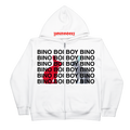BOI BINO Zip-up hoodie